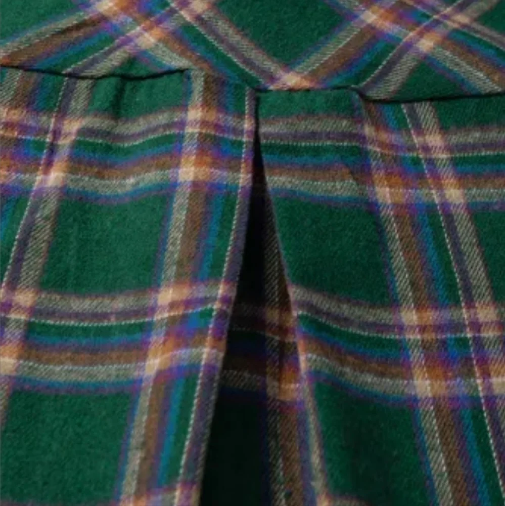 New Oversized plaid tunic shirt - Picture 8 of 17